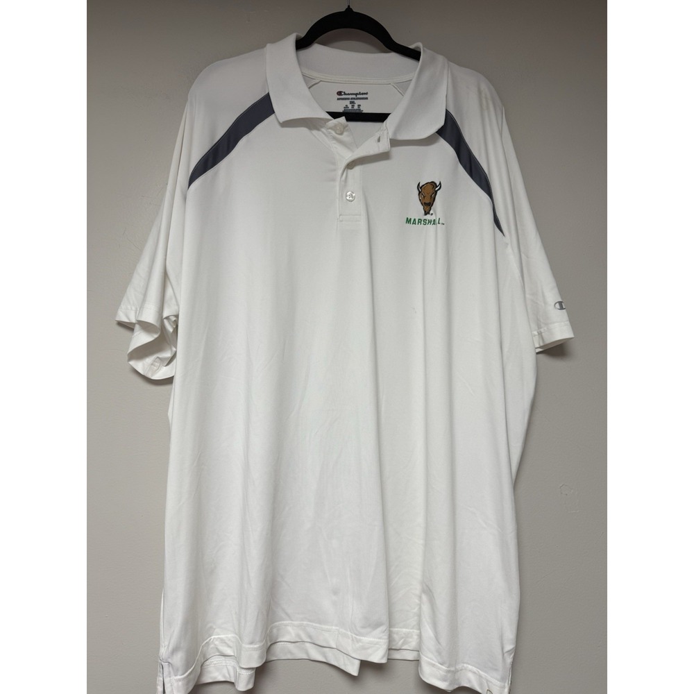 Champion Men's 2X White Polo